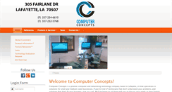 Desktop Screenshot of computerconcept.net